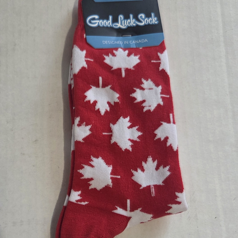 Red Maple Leaf Men's Dress Socks